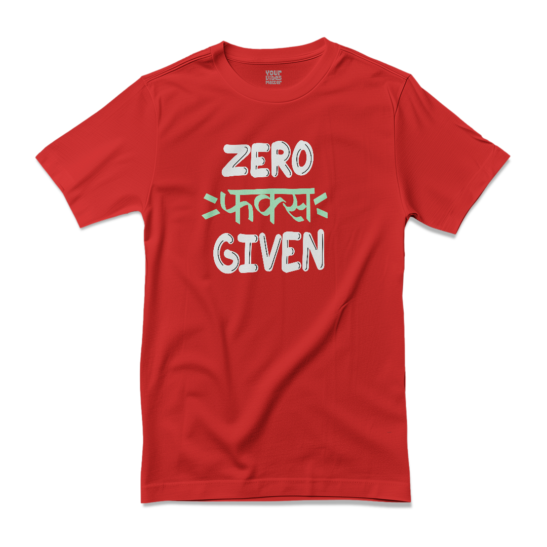 Zero Fucks Given